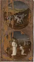 Noah's Ark on Mount Ararat (back: Mankind Beset by Devils)