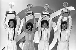 Milk and Honey winners of the 1979 contest for Israel.