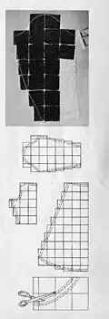 Cutting curved pattern-pieces