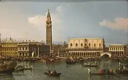 The Molo from the Basin of San Marco, Venice