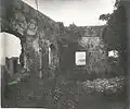 Quarters once inhabited by Willem Bosman, Fort Nassau, 1890s