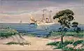 The Presidential Yacht Mayflower by Alfred Addy, c. 1902-1929