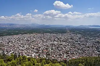 Panoramic view of Argos