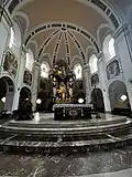 The front alter of the Church of Saint Anne, 2024