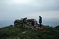 The summit of Ailsa Craig
