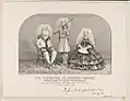 Currier & Ives lithograph of Lucasie Family