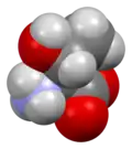 Space-filling model