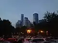 Night view of the subdistrict, 2016