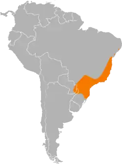 Map of range