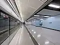 Platform 2, in the To Kwa Wan Station (June 2021)