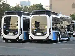 Toei Bus, rear