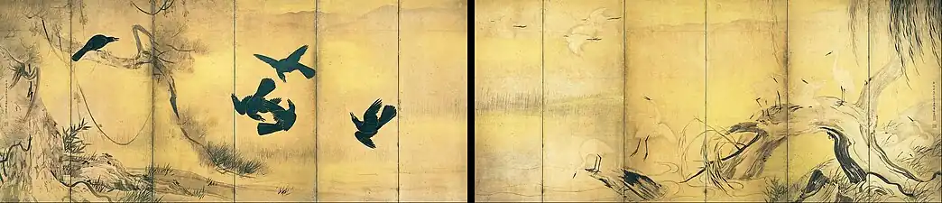 Crows and Herons, Contemporary Art Foundation (ja), Important Cultural Property