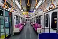 Interior of a 1st batch set, October 2017