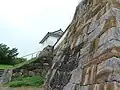 Stone wall of Castle