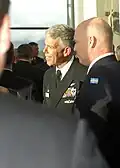 With Swedish Admiral who hosted Baltic Operations Exercise 2009 Leadership in Karlskrona