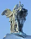 Victory and Liberty atop the National War Memorial