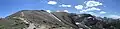 Walking to the top of The Whistlers