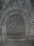 Interior room in the castle