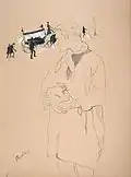 Henri de Toulouse-Lautrec, The Last Respects, 1887