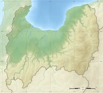 Location in Japan