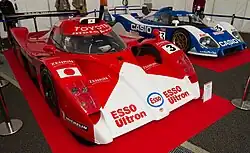 A GT-One on display