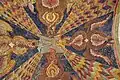 Evangelists' fresco centre