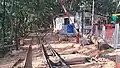 Tracks moving North of Aman Lodge Station