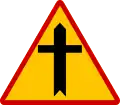 K-27 Intersection with priority