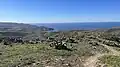 The trail approaching Little Harbor