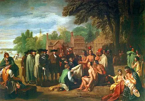 Penn's Treaty with the Indians, 1772