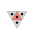 3-connectivity in a triangular tiling,&nbsp;