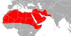 Map of range