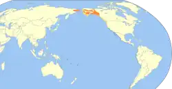 Map of range