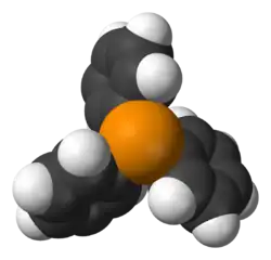 Space-filling structure of PPh3