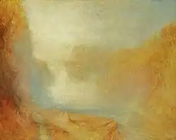 J. M. W. Turner , The Falls of the Clyde , circa 1845