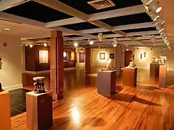 The Legacy Museum houses: The African collection (contains approximately 900 items), the antiques and miscellaneous items collection and The Lovette W. Harper Collection of African Art. Third Floor exhibition contains "The United States Public Health Service Untreated Syphilis Study in the Negro Male, Macon County, Alabama 1932-1972."[41]