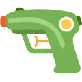 Drawing of a water pistol