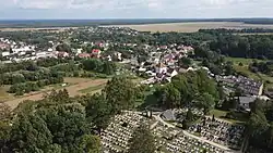 Aerial view of Tychowo