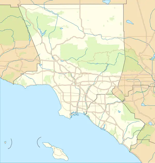 Location within Los Angeles Metropolitan Area