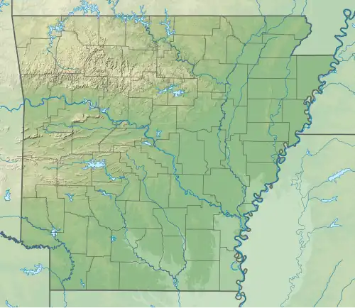 FYV is located in Arkansas