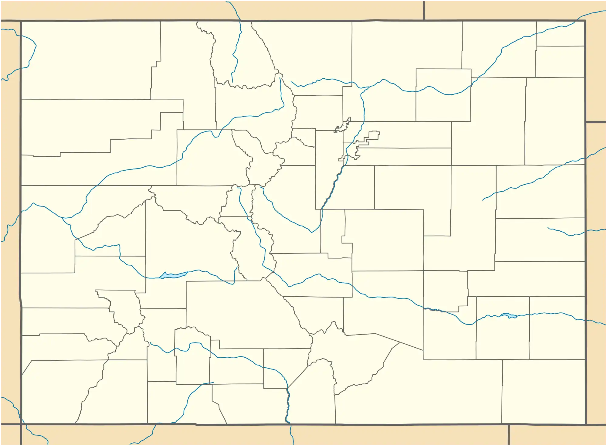 Denver is located in Colorado