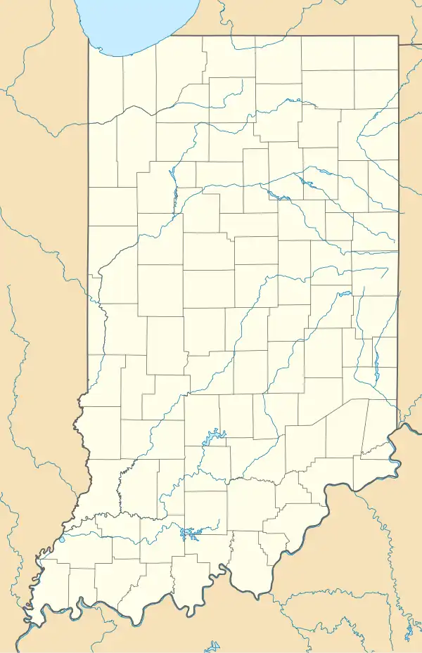 Indiana University is located in Indiana