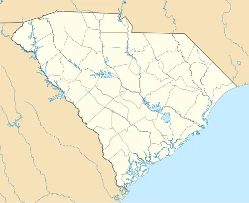 Fort Moultrie is located in South Carolina