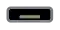 A USB 2.0 Micro‑AB receptacle: an opening seven by two millimetres, distinct from the USB 2.0 Micro‑B receptacle only in that it is rectangular, where in the Micro‑B receptacle the upper corners narrow to preclude insertion of a Type‑A plug