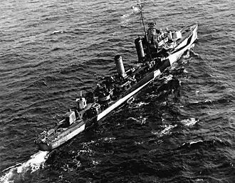 USS Endicott in 1944
