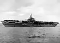 Philippine Sea anchored off Argostolion in 1948