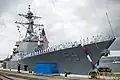 Russell in Pearl Harbor on 7 April 2007