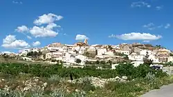 Panoramic view of Uleila del Campo