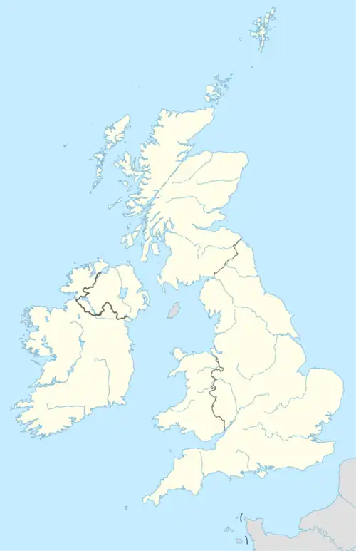 2017–18 Pro14 is located in the United Kingdom and Ireland
