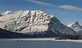 Mount Lyautey, summit in upper left